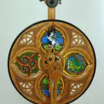 Celtic queen spinning wheel