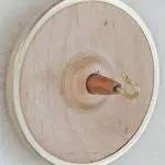 solid maple ringspindle