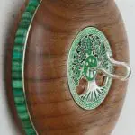 Celtic druid tree of life Ringspindle side view