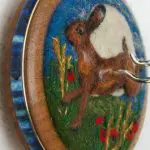 Hare at the full moon Ringspindle side view