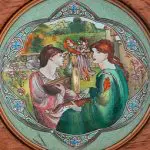 Views of pre-raphaelites Ringspindle close up