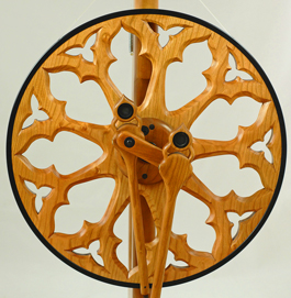 Rosalie spinning wheel detail