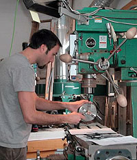 Man working in workshop