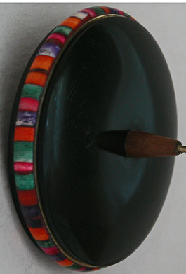 rainbow spindle ebony