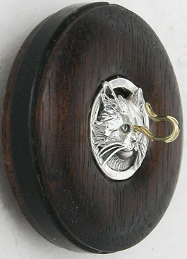 kitty 2 inch walnut whorl side view