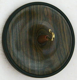 solid lignum vitae ringspindle