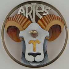 Aries zodiac Ringspindle