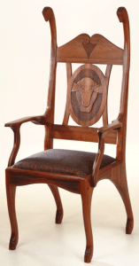 Flock of the shepherdess spinning chair