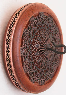 French lace Ringspindle side view