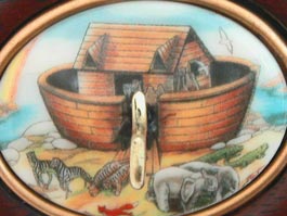 Noah's ark Ringspindle close up