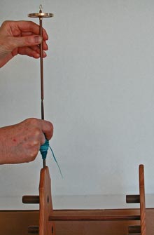 Plying rod step two continued