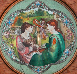 Views of pre-raphaelites Ringspindle close up